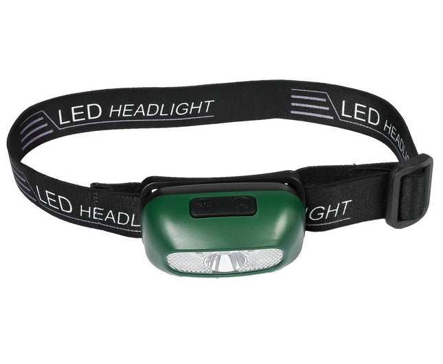 Oplaadbare Hoofdlamp 3W met Bewegingssensor voor Kamperen