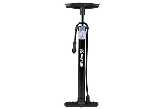 Fietspomp mini – Hoogte 37 cm, Slang lengte 50 cm, 37 cm, 50 cm, 10 BAR