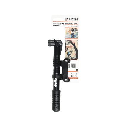 23 cm Fiets/Bal Pomp met Houder, Naald en Kegel voor Sport en Fiets