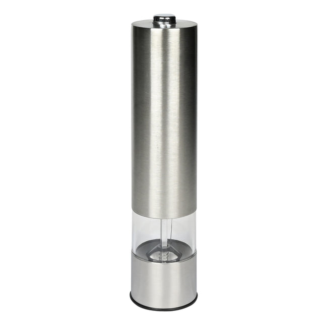 Peper- of zoutmolen elektrisch – Hoogte 23 cm, Batterij 4 x AA, 23 cm