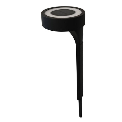 Solar-Gartenleuchte rund 40 cm, 6-8 Std. Licht, 600 mAh, warmweiß, Ø 11 cm