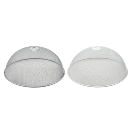 Foodcover ø 30 cm mix – Materiaal metaal, Doorsnede 30 cm, Vorm rond, Kleur wit - grijs