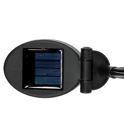 Solar Tuinlamp 6 Bol 70cm, Polykristallijn, Warm Wit LED, 8u Brandduur