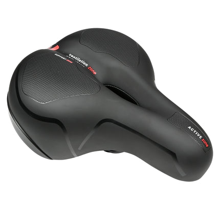 Fietszadel comfort breed ventilatie – Universele montage past op de meeste zadelrails