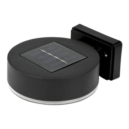 Ronde Solar Wandlamp, 600 mAh, 6-8 uur licht, weerbestendig, balkon.
