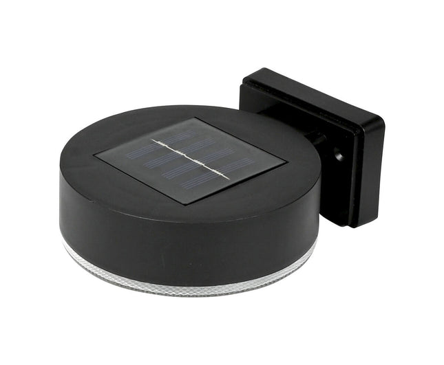 Ronde Solar Wandlamp, 600 mAh, 6-8 uur licht, weerbestendig, balkon.