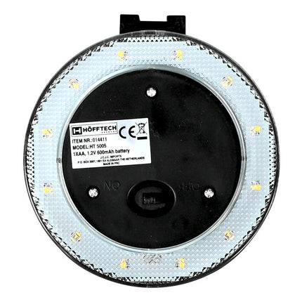Ronde Solar Wandlamp, 600 mAh, 6-8 uur licht, weerbestendig, balkon.