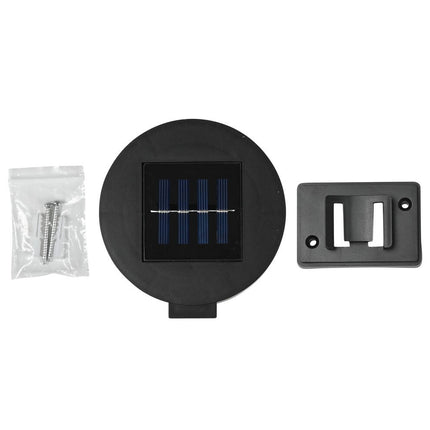 Ronde Solar Wandlamp, 600 mAh, 6-8 uur licht, weerbestendig, balkon.