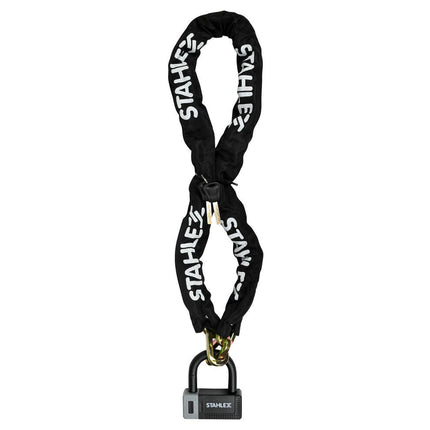 Ketting Hangslot 595: 10 mm Dikte, 1400 mm Lengte, Fiets- en Motorbeveiliging
