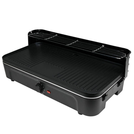 Elektrische 2-in-1 Grill: Tafel- & Staand Model, 2200W, 50x25 cm