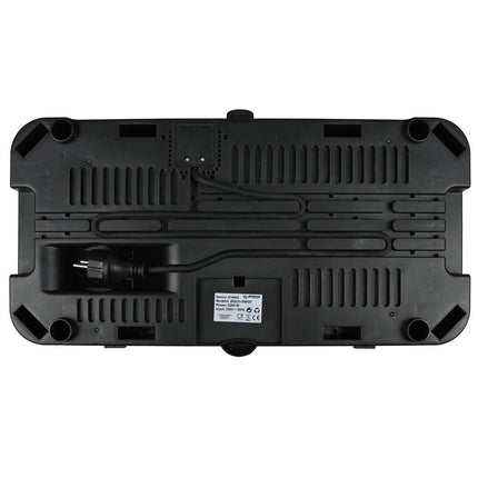 Elektrische 2-in-1 Grill: Tafel- & Staand Model, 2200W, 50x25 cm