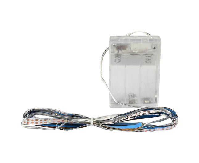 Flexibele 2m LED Strip, 4 Kleuren, Batterijvoeding, Sfeerverlichting