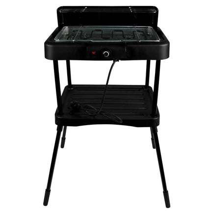Elektrische BBQ 2-in-1: 1800W, voor binnen/buiten, 39x23cm grillplaat