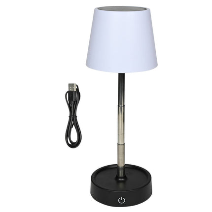 Dimbare Oplaadbare LED Tafellamp met Telescoop, 120 Lumen, USB-C