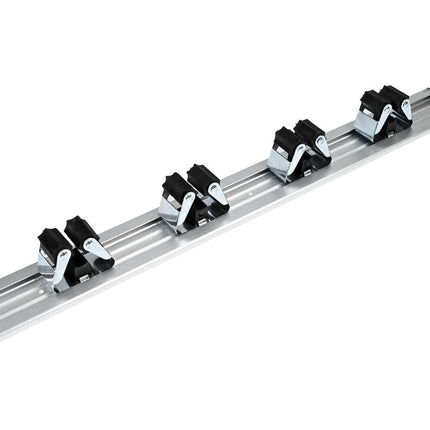 Gereedschapshouder 4x, 20-30mm, voor garage/opslag, 48.5x5x4.5cm
