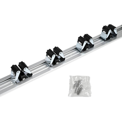 Gereedschapshouder 4x, 20-30mm, voor garage/opslag, 48.5x5x4.5cm