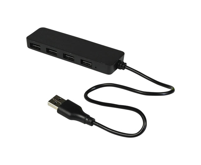 USB-hub 4 Poorten - Slank, 28cm kabel, voor muizen en toetsenborden