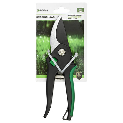 Snoeischaar 20cm Profi: Bypass, snijdt takken tot 10mm dik.
