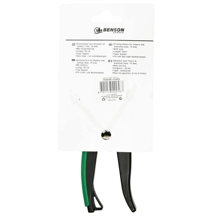 Snoeischaar 20cm Profi: Bypass, snijdt takken tot 10mm dik.