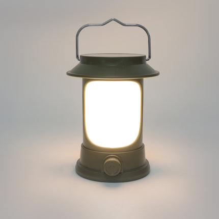 Campinglamp solar – Lichtbron SMD warm wit en wit, Solar paneel batterij 1x1200 mAh