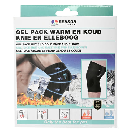 Hot cold pack voor elleboog en knie – Koudetherapie leg de gel pack voor gebruik