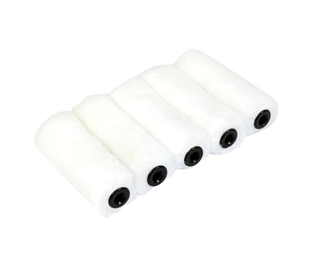 Lakroller Vilt 10 cm, Set van 5 - Voor Gladde Verfafwerking