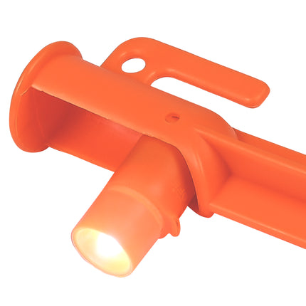 Tentharingen met licht 4 dlg – Inclusief 4 x LR41 batterijen, Afmeting 148 x 24 mm