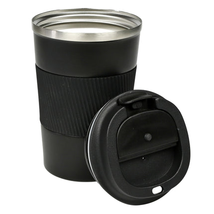 Reisbeker dubbelwandig – Inhoud 380 ml, Afmeting 90 x 148 mm, 380 ml, 148 mm