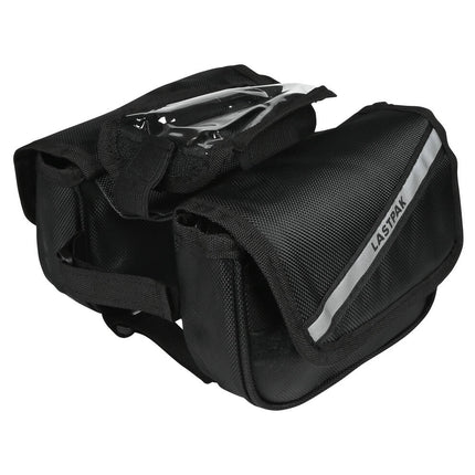 Fiets Frame Tas 19x13x16 cm, Reflectie & Telefoonvak, Veilig & Ruim