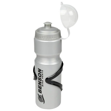 750ml Fiets Bidon + Houder, Inclusief Schroeven, BPA-vrij Plastic