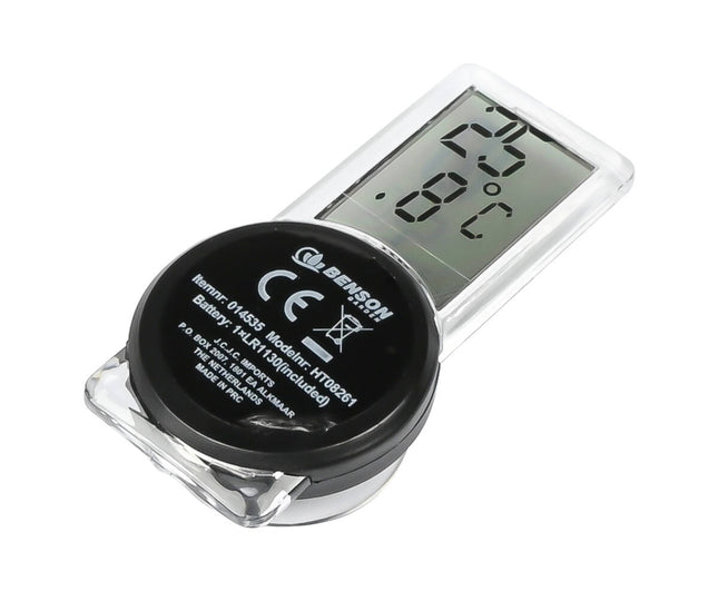 Digitale Thermometer: Nauwkeurig, Zuignap, Voor Ramen & Serres