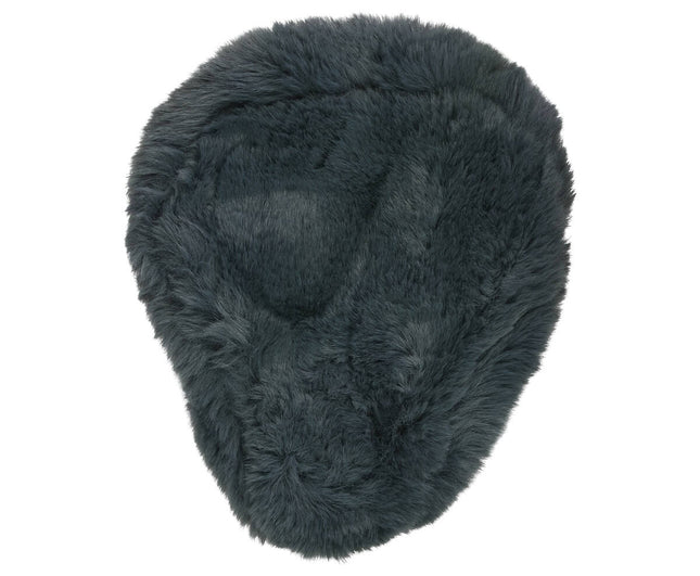 Extra Zacht Grijs Zadeldek Vacht, Past Op Meeste Zadels, Elastische Band