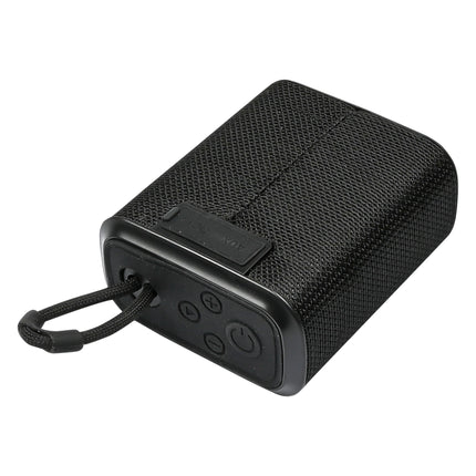 Bluetooth speaker mini – Materiaal ABS+Dacron+Siliconen, Afmeting 7,5 x 4,2 x 8,9 cm