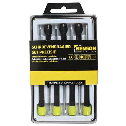 7-delige Precisie Schroevendraaier Set voor Elektronica en Fijnmechanica