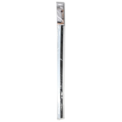 Tochtstrip borstel 100 cm PVC wit – Toepassing voor op onderzijde van deuren, 20 mm