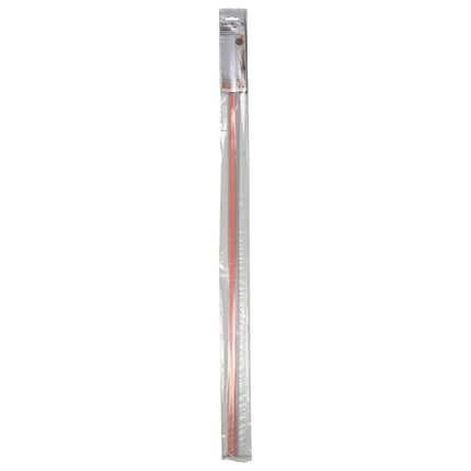 Tochtstrip rubber 100 cm transparant – Toepassing voor op onderzijde van deuren
