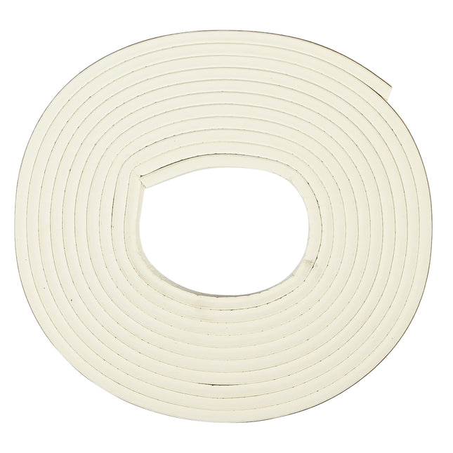 Tochtstrip rubber E-profiel 2 x 3 m wit – Profiel E, Afmetingen 3 m x 9 mm x 4 mm