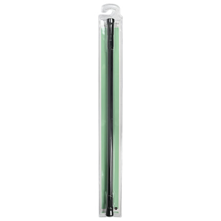 Douchegordijnstang 77,5 - 135 cm zwart