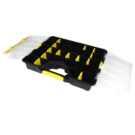 Opbergbox stapelbaar 2 dlg – Afmetingen (per opbergbox) 36,5 x 30 x 6 cm, 6 cm
