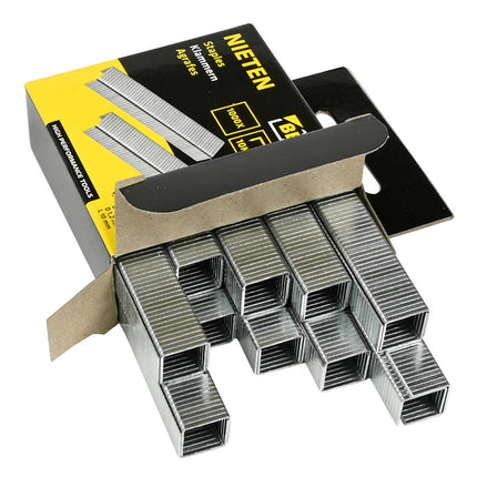 Nieten 10 mm x 1,2 mm - 1000 st. voor textiel en leer bevestigen