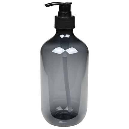 Zeepdispenser blauw – Inhoud 500 ml, Diameter ø 7 cm, Hoogte 19 cm, 500 ml, 7 cm