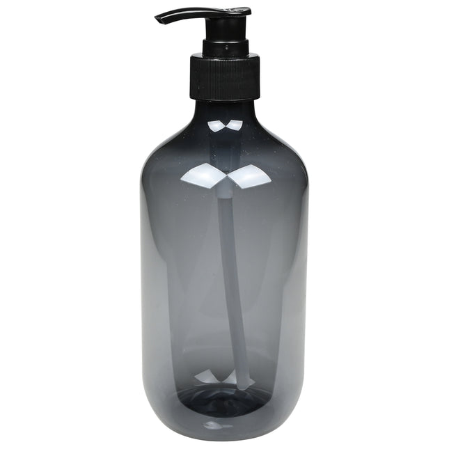 Zeepdispenser blauw – Inhoud 500 ml, Diameter ø 7 cm, Hoogte 19 cm, 500 ml, 7 cm