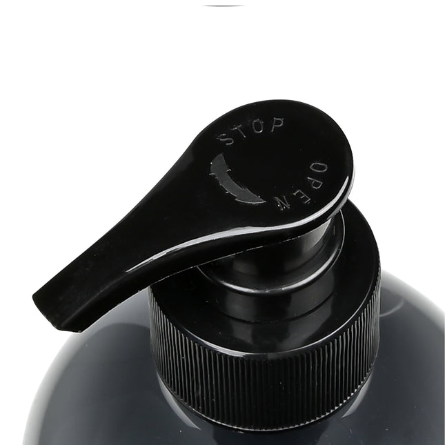 Zeepdispenser blauw – Inhoud 500 ml, Diameter ø 7 cm, Hoogte 19 cm, 500 ml, 7 cm