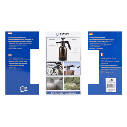 Auto schuimsproeier 2L – Capaciteit 2 liter, Afmetingen 32,5 x 23 cm (h x b), 23 cm