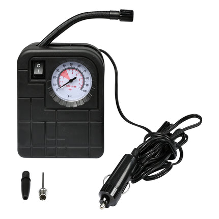 Compressor 12V 100 psi compact – Spanning DC12V, Cilinderdiameter 16 mm, Snoerlengte 2,5 m