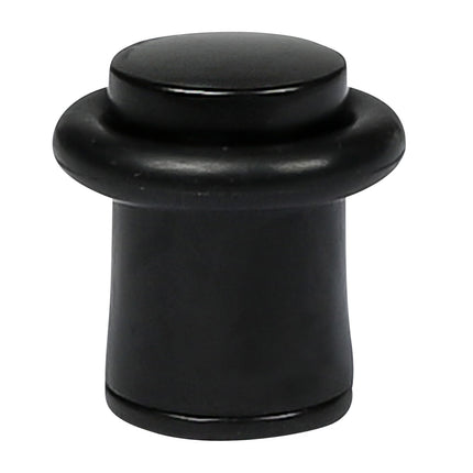 Deurstopper mini zwart – Diameter 26,5 mm, Hoogte 27,5 mm, 26,5 mm, 27,5 mm