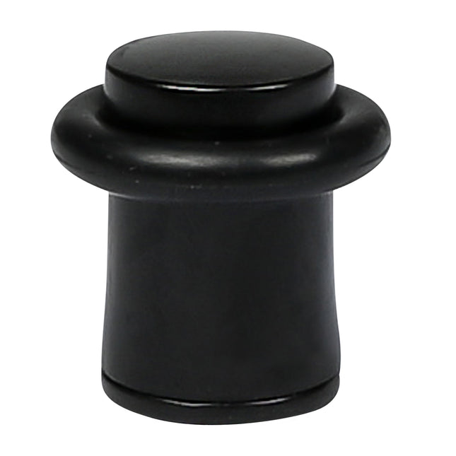 Deurstopper mini zwart – Diameter 26,5 mm, Hoogte 27,5 mm, 26,5 mm, 27,5 mm