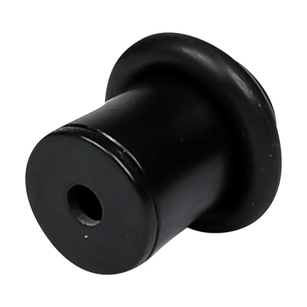 Deurstopper mini zwart – Diameter 26,5 mm, Hoogte 27,5 mm, 26,5 mm, 27,5 mm
