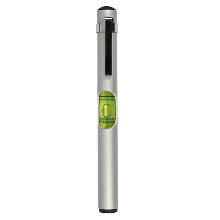 Waterpas pen alu met clip 13 cm – Model pen, Afmetingen ø13 mm x 13 cm, 13 mm