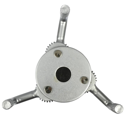 Oliefilter Klauw 80-135 mm, Verstelbaar, 3/8" Aansluiting, 3-Poot Design